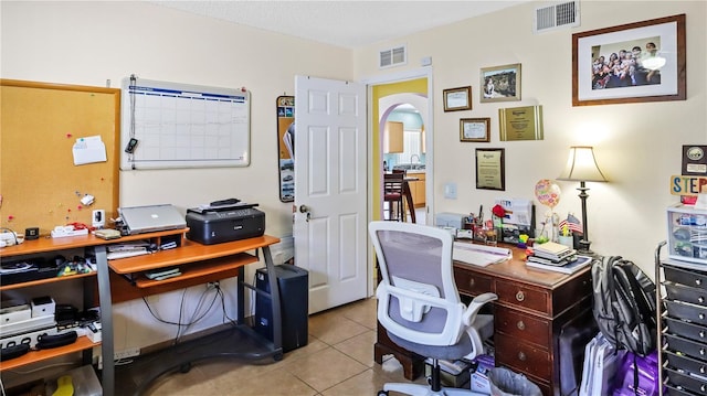 11257 Dacre Ln, Orlando, FL 32824 - office space with arched walkways and tile patterned floors