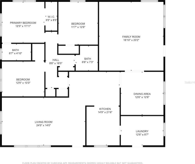 1401 Canberra Ave, Orlando, FL 32806 - property floor plan