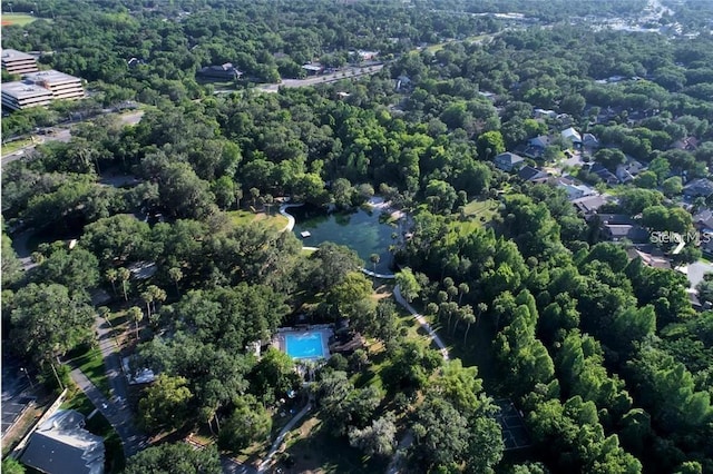 115 Tomoka Trl Unit 115, Longwood, FL 32779 - aerial overview of property's location featuring a forest
