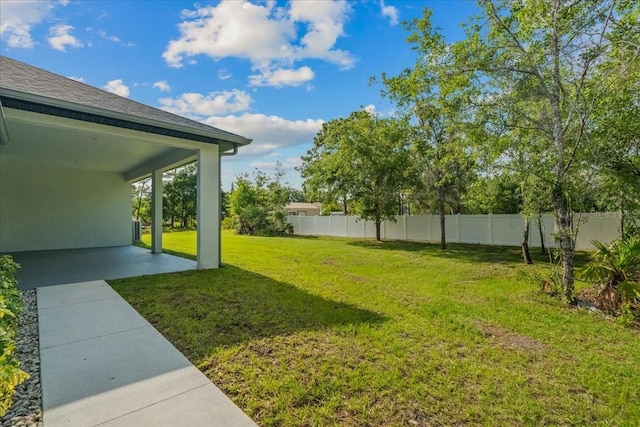 19073 Sabal St, Orlando, FL 32833 - view of yard featuring a patio area
