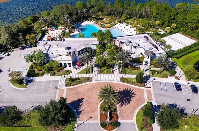 733 Longboat Dr, Davenport, FL 33896 - aerial view of a pool area