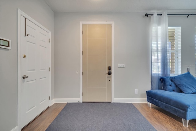 325 Aldridge Ln, Davenport, FL 33897 - entryway featuring wood finished floors and baseboards