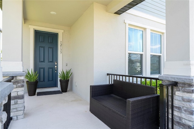 12133 Bracco St, Winter Garden, FL 34787 - view of exterior entry with stucco siding