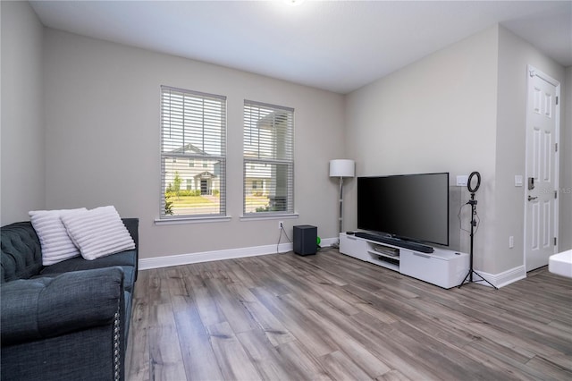 12133 Bracco St, Winter Garden, FL 34787 - living area featuring wood finished floors and baseboards