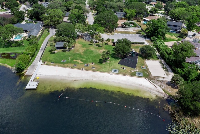 303 S Sweetwater Blvd, Longwood, FL 32779 - aerial overview of property's location with a nearby body of water and nearby suburban area