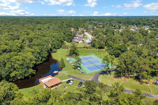 303 S Sweetwater Blvd, Longwood, FL 32779 - aerial view of a heavily wooded area and a large body of water
