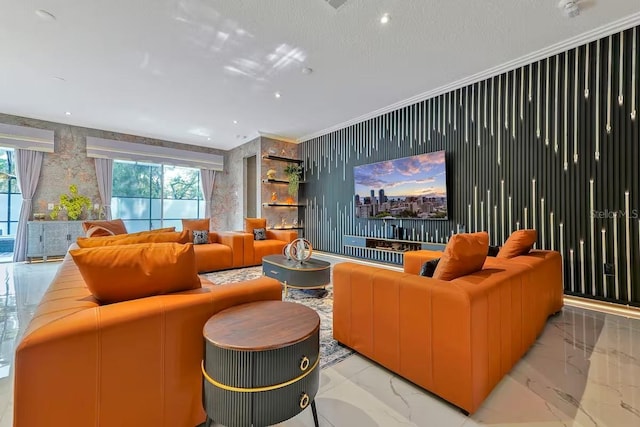 4441 Ganesha Loop, Kissimmee, FL 34746 - cinema featuring marble tiled floors and an accent wall
