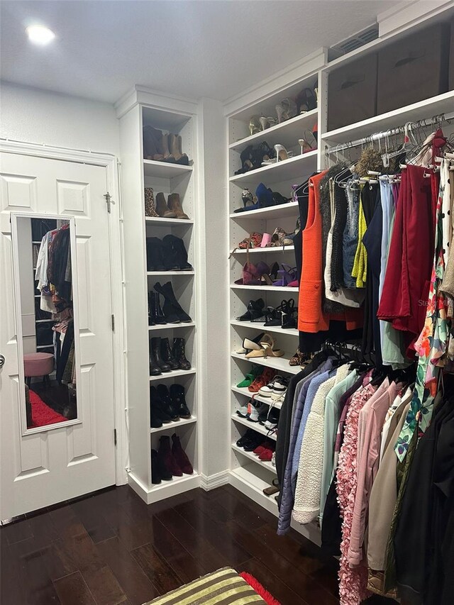 10148 Malpas Pt, Orlando, FL 32832 - spacious closet with wood finished floors