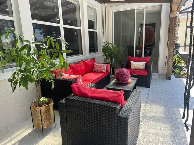 10148 Malpas Pt, Orlando, FL 32832 - view of patio with an outdoor hangout area