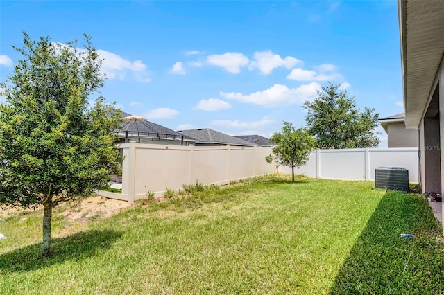 503 Meadow Pointe Dr, Haines City, FL 33844 - view of yard featuring central AC unit