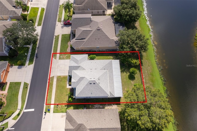 7263 Winding Lake Cir, Oviedo, FL 32765 - aerial view of residential area with property boundaries highlighted