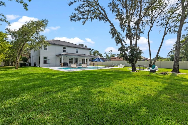 3865 W Stillwood Ln, Lake Mary, FL 32746 - view of yard featuring a patio