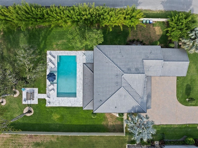 3865 W Stillwood Ln, Lake Mary, FL 32746 - aerial view of a pool area