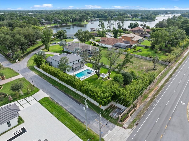 3865 W Stillwood Ln, Lake Mary, FL 32746 - bird's eye view of a large body of water and a pool area
