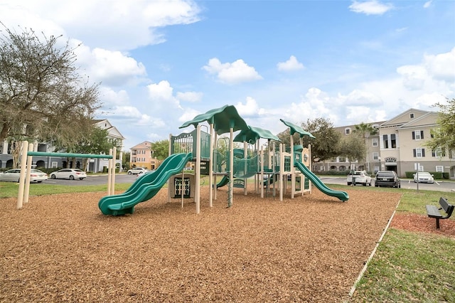 3561 Conroy Rd Unit 216, Orlando, FL 32839 - community play area featuring a residential view