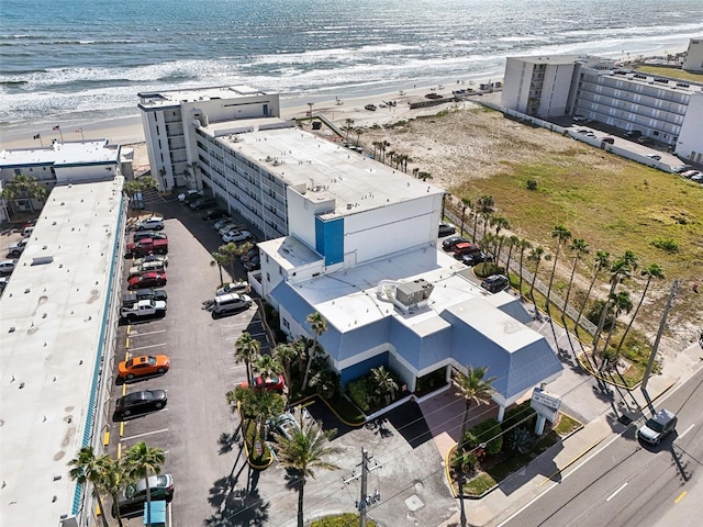 935 S Atlantic Ave Unit 302, Daytona Beach, FL 32118 - drone / aerial view of waterfront with a beach