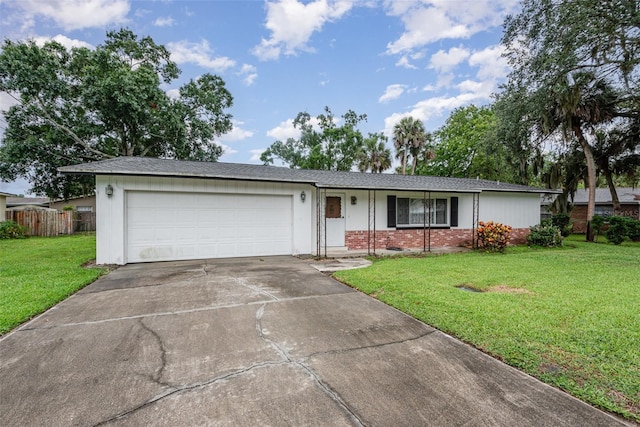 1322 Royal Birkdale Cir, Rockledge, FL 32955 - ranch-style home featuring driveway, brick siding, and an attached garage