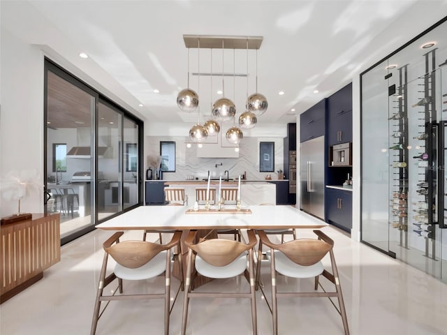 8157 Elion St, Orlando, FL 32827 - dining space featuring recessed lighting