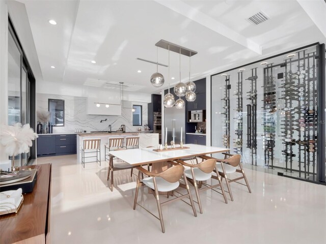 8157 Elion St, Orlando, FL 32827 - dining space featuring recessed lighting
