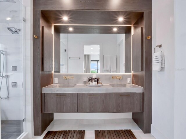 8157 Elion St, Orlando, FL 32827 - full bathroom with a shower stall and vanity