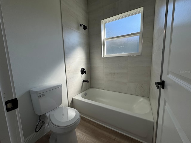 2336 SW 168th Loop, Ocala, FL 34473 - full bathroom featuring shower / washtub combination and wood finished floors