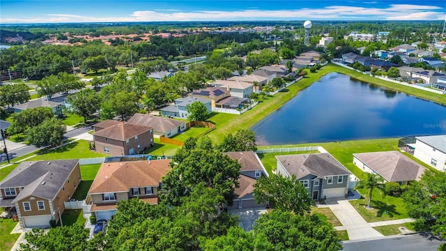 3234 Amberley Park Cir, Kissimmee, FL 34743 - aerial perspective of suburban area featuring a large body of water