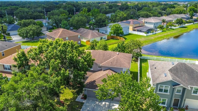 3234 Amberley Park Cir, Kissimmee, FL 34743 - aerial view of residential area featuring a nearby body of water