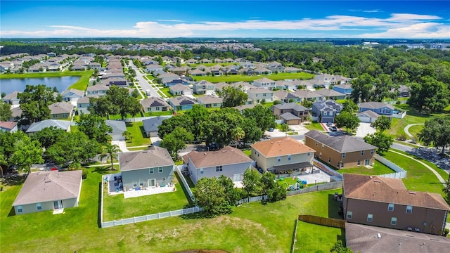 3234 Amberley Park Cir, Kissimmee, FL 34743 - aerial view of residential area featuring a large body of water