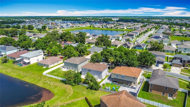 3234 Amberley Park Cir, Kissimmee, FL 34743 - aerial perspective of suburban area with a nearby body of water