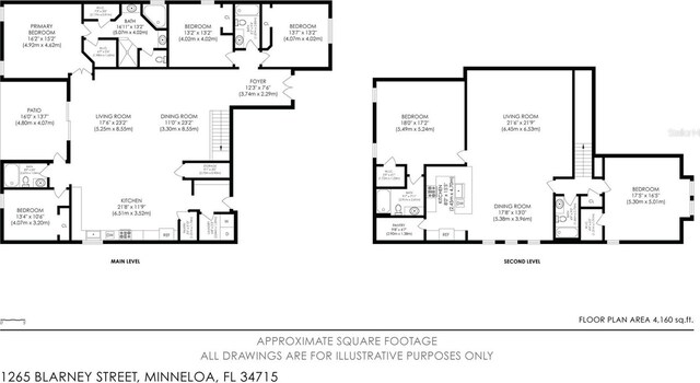 1265 Blarney St, Minneola, FL 34715 - floor plan / room layout
