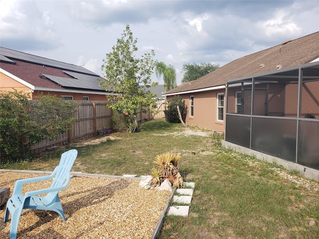 340 Haversham Way, Davenport, FL 33897 - view of yard featuring a sunroom