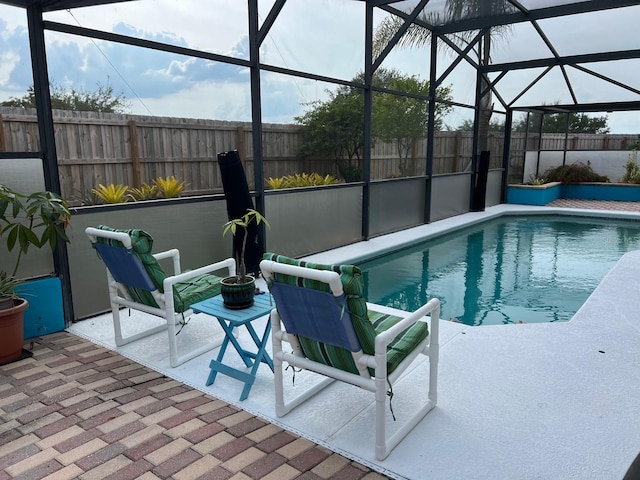 340 Haversham Way, Davenport, FL 33897 - view of swimming pool with a lanai and a patio