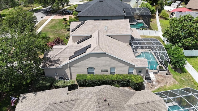 1201 Shelter Rock Rd, Orlando, FL 32835 - aerial view of property and surrounding area featuring a pool