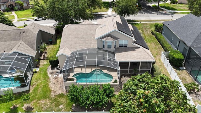 1201 Shelter Rock Rd, Orlando, FL 32835 - aerial view of residential area with a pool area