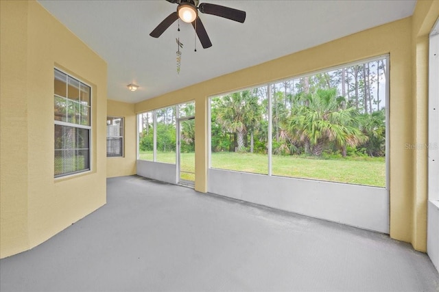 45 Powder Horn Dr, Palm Coast, FL 32164 - view of unfurnished sunroom