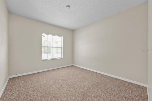45 Powder Horn Dr, Palm Coast, FL 32164 - carpeted empty room with baseboards and a textured ceiling