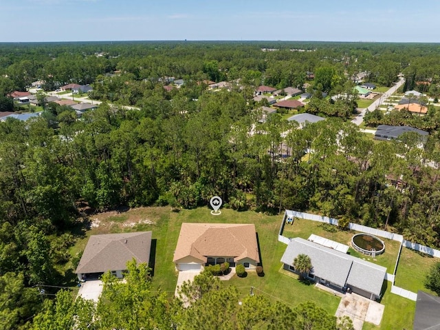 45 Powder Horn Dr, Palm Coast, FL 32164 - aerial view of a forest
