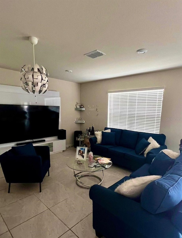 17148 Cagan Crossings Blvd, Clermont, FL 34714 - living room with light tile patterned floors