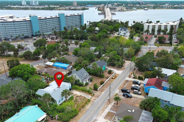 330 Phoenix Ave, Daytona Beach, FL 32118 - aerial perspective of suburban area featuring a nearby body of water