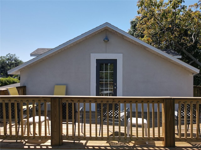 5127 Leeward Way, Orlando, FL 32809 - view of wooden deck