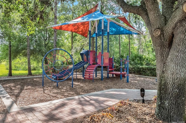 view of communal playground