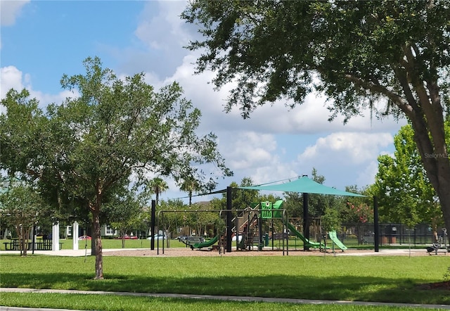 view of community play area