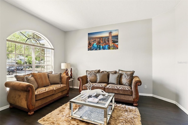 3451 Players Point Loop, Apopka, FL 32712 - living area featuring baseboards and wood finished floors