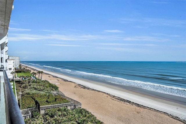 5275 S Atlantic Ave Unit 506, New Smyrna Beach, FL 32169 - water view with local beach