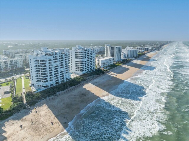 5275 S Atlantic Ave Unit 506, New Smyrna Beach, FL 32169 - drone / aerial view of unending shoreline
