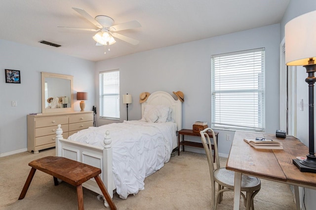 334 N Shadowbay Blvd, Longwood, FL 32779 - bedroom featuring light carpet and a ceiling fan