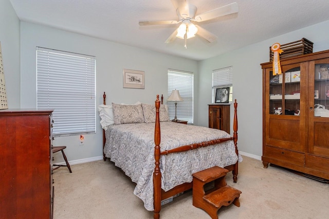 334 N Shadowbay Blvd, Longwood, FL 32779 - bedroom featuring light colored carpet and a ceiling fan