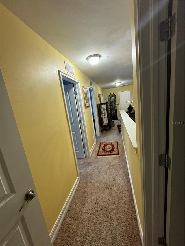 8171 Gopher Tortoise Trl, Lehigh Acres, FL 33974 - hall with light colored carpet and baseboards