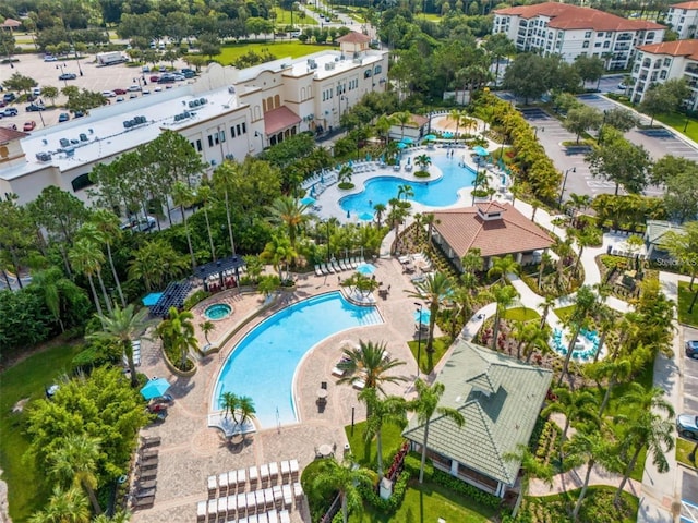 4013 Breakview Dr Unit A407, Orlando, FL 32819 - drone / aerial view of a pool area