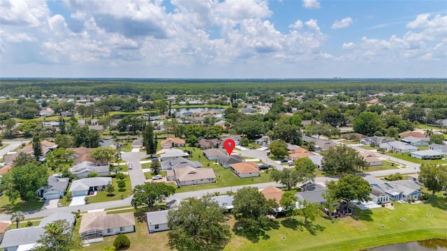 11811 Scarecrow Ln, Orlando, FL 32821 - aerial view of residential area with a large body of water